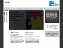 Tablet Screenshot of fovia.net